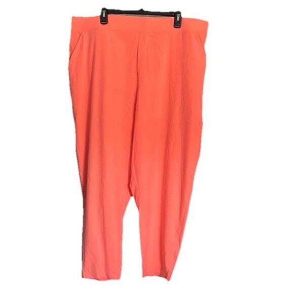 Athleta Brooklyn Ankle Pant-Sunset Glow-Plus Size 20 -NWT HIKING - Picture 2 of 8
